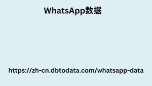 whatsApp数据